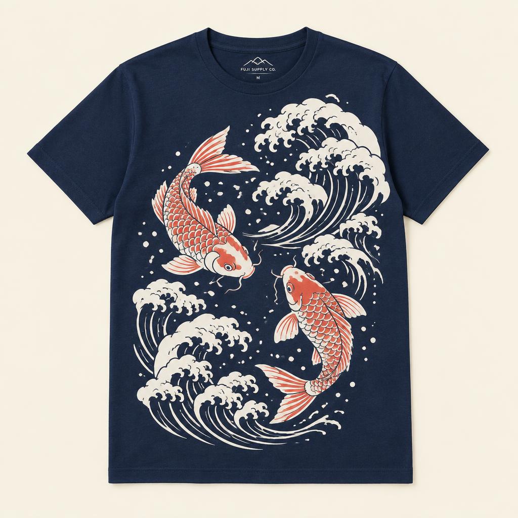 Koi Current Tee